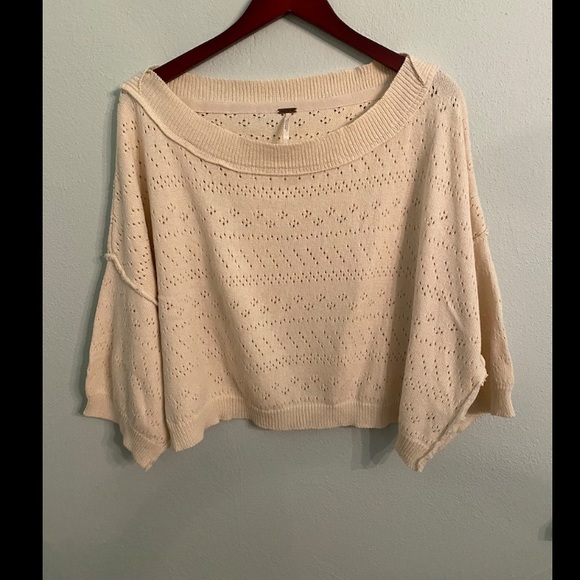 Free People Sweaters - ✨HP✨ Free People Cream Sweater
